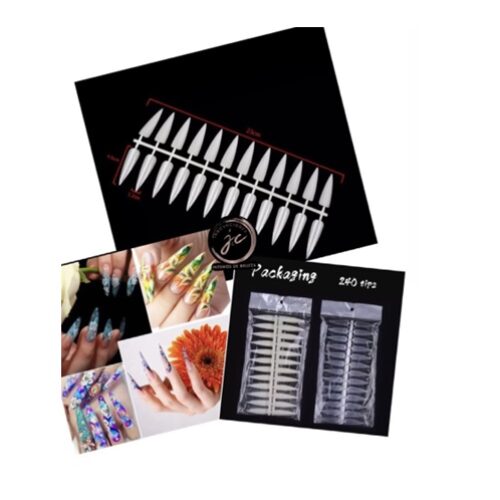 Uñas Estileto Para Practica