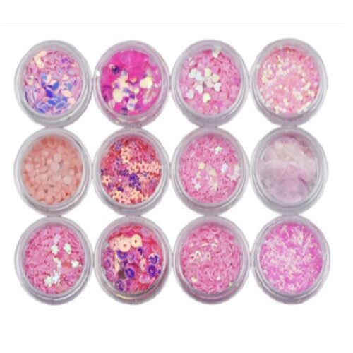 Caja De Glitter 12 Unidades