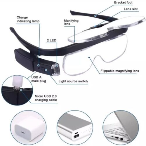 Optivisor Con Luz Recargable